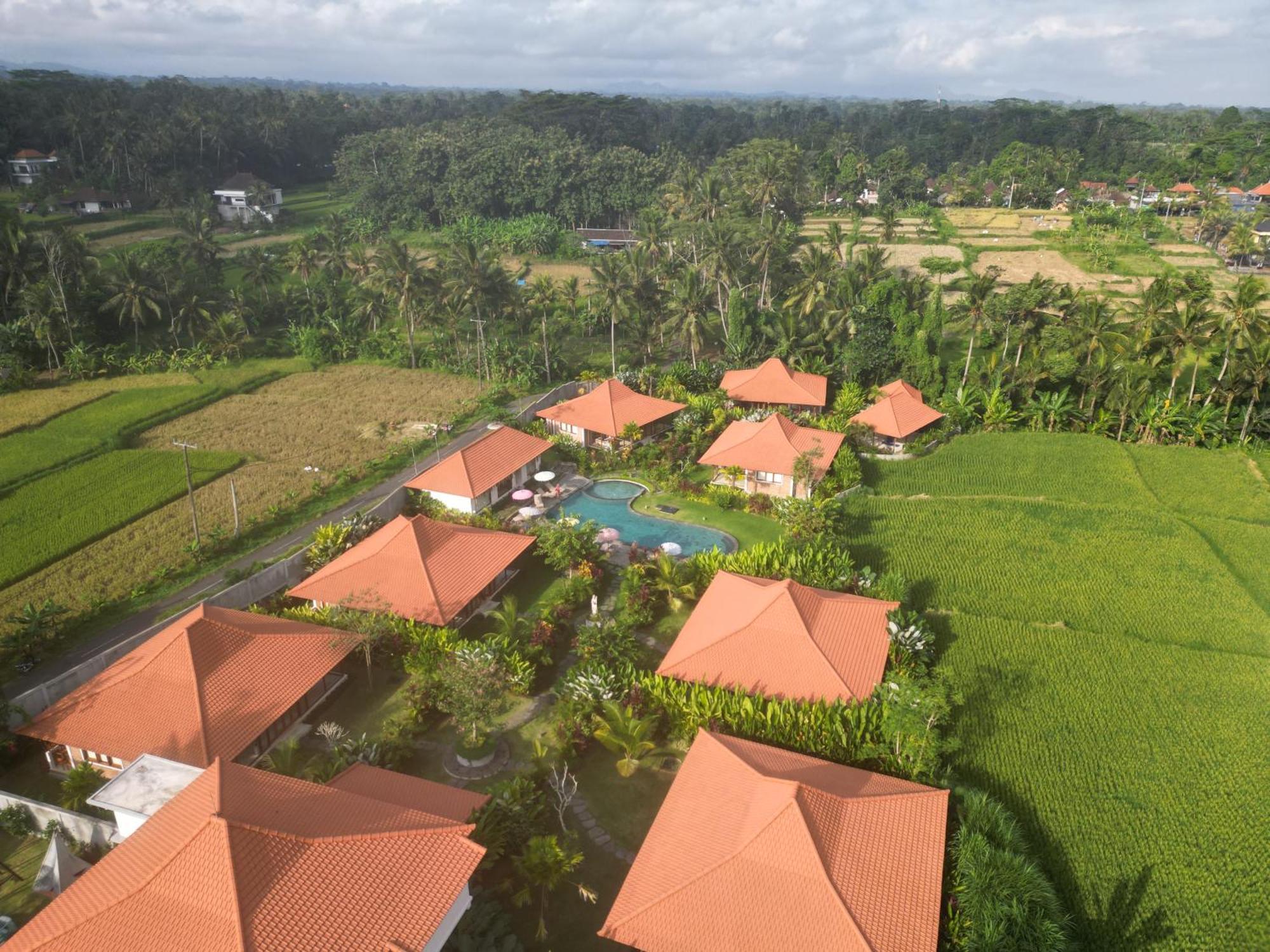Kampung Uma Dawa Villas And Spa Ubud Exterior foto